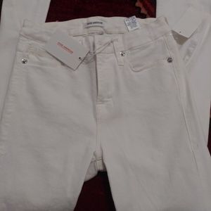 Good American White Jeans-good legs crop